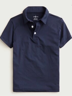 Crewcuts boys' short-sleeve performance polo shirt - Size M (8-9)